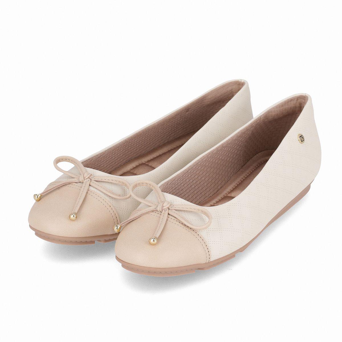 Ballerina Mujer Café/Crema Michelle Piccadilly-2
