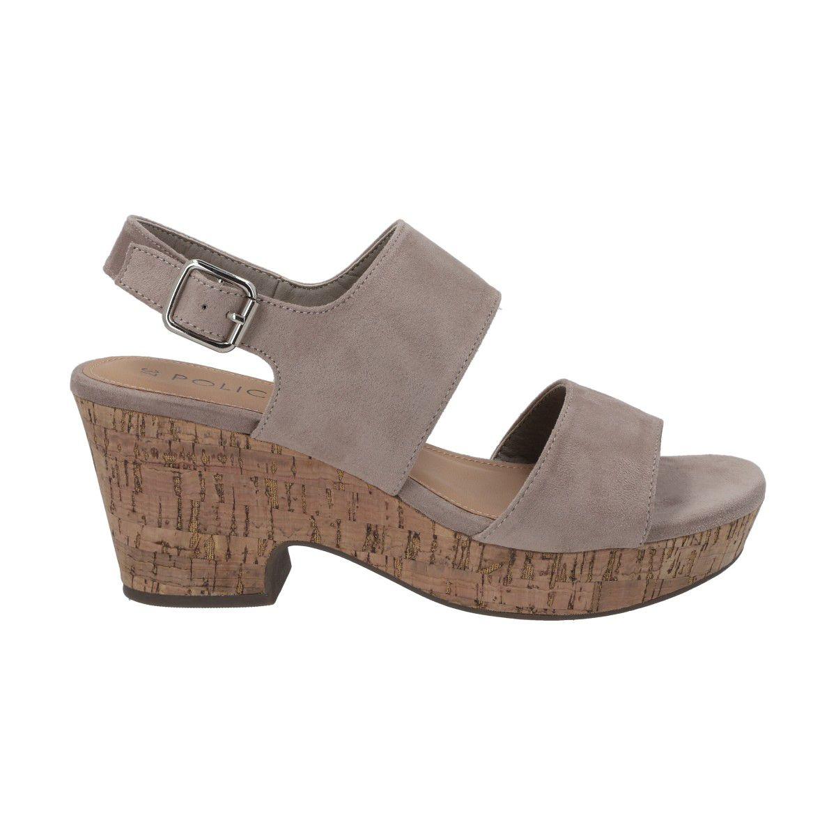 Sandalia Mujer Beige Sofía Police-0