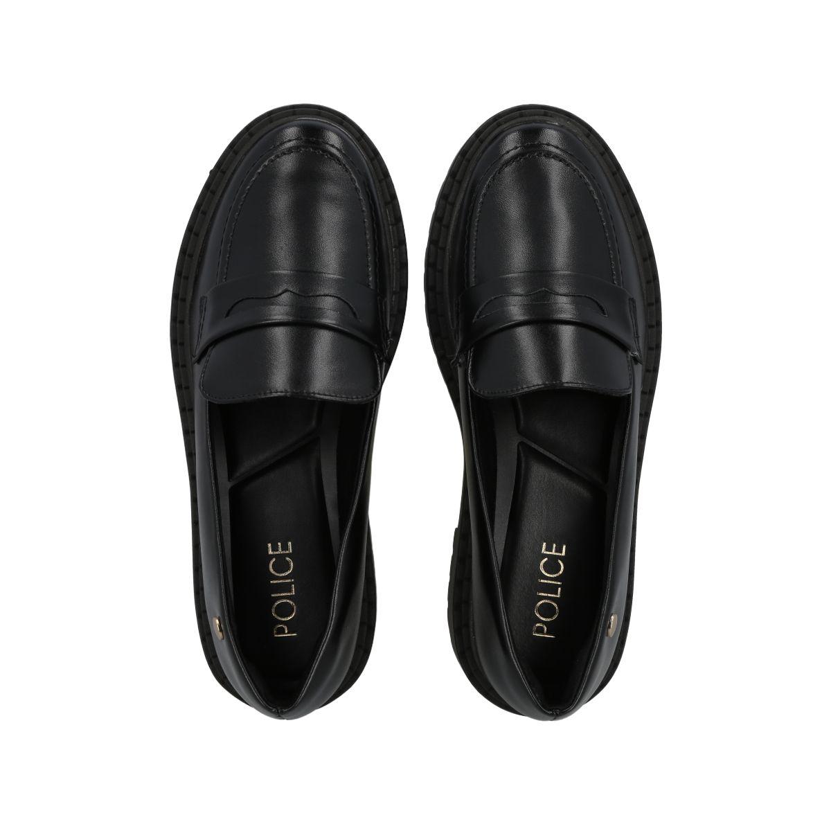 Mocasin Mujer Negro Isabella Police-2