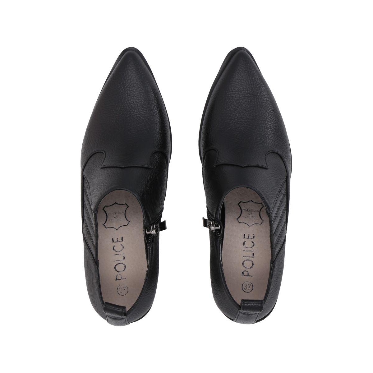 Botin Mujer Negro Dallas Police-1
