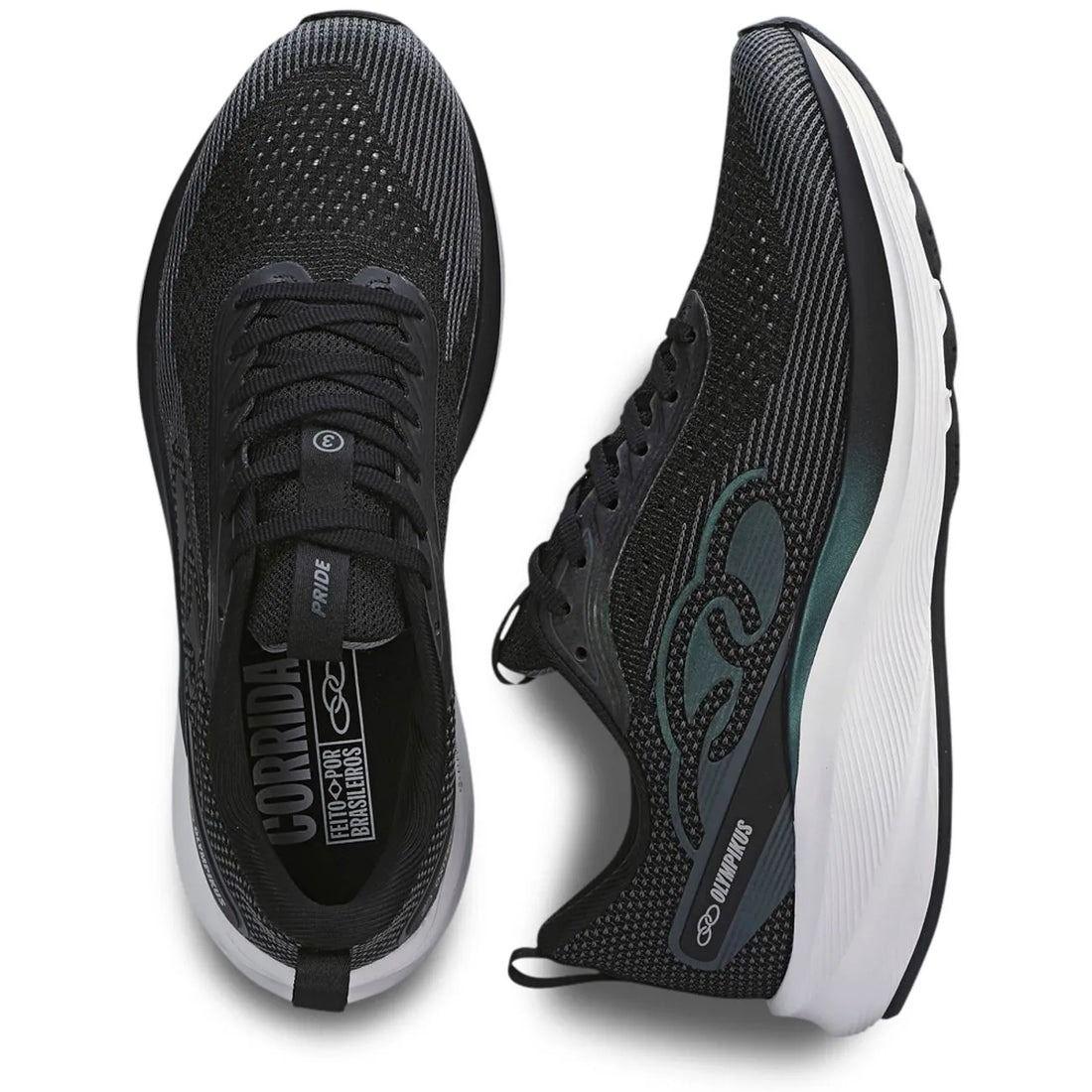 Zapatilla Running Hombre Pride 3 Negro/Gris-3