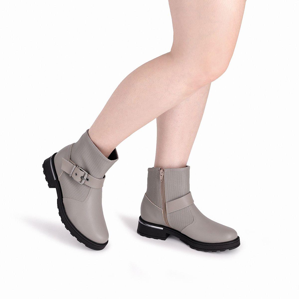Bota Mujer Gris Gisa Piccadilly-4