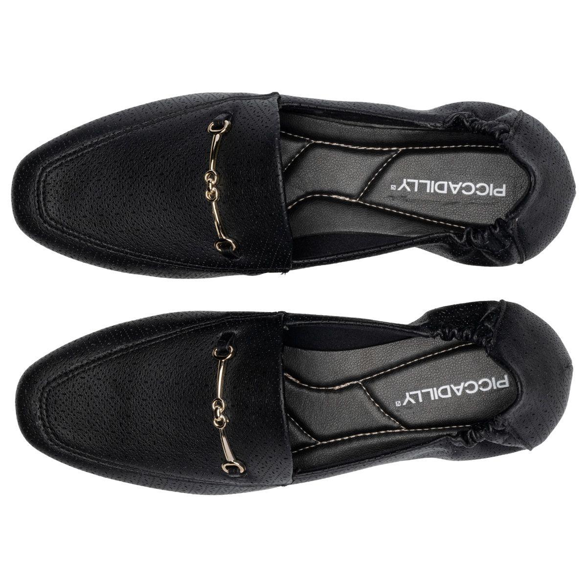 Mocasín Mujer Negro Tatiane Piccadilly-1
