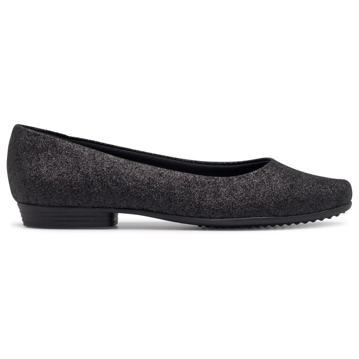 Zapato Mujer Negro Raquel Glitter Piccadilly-0