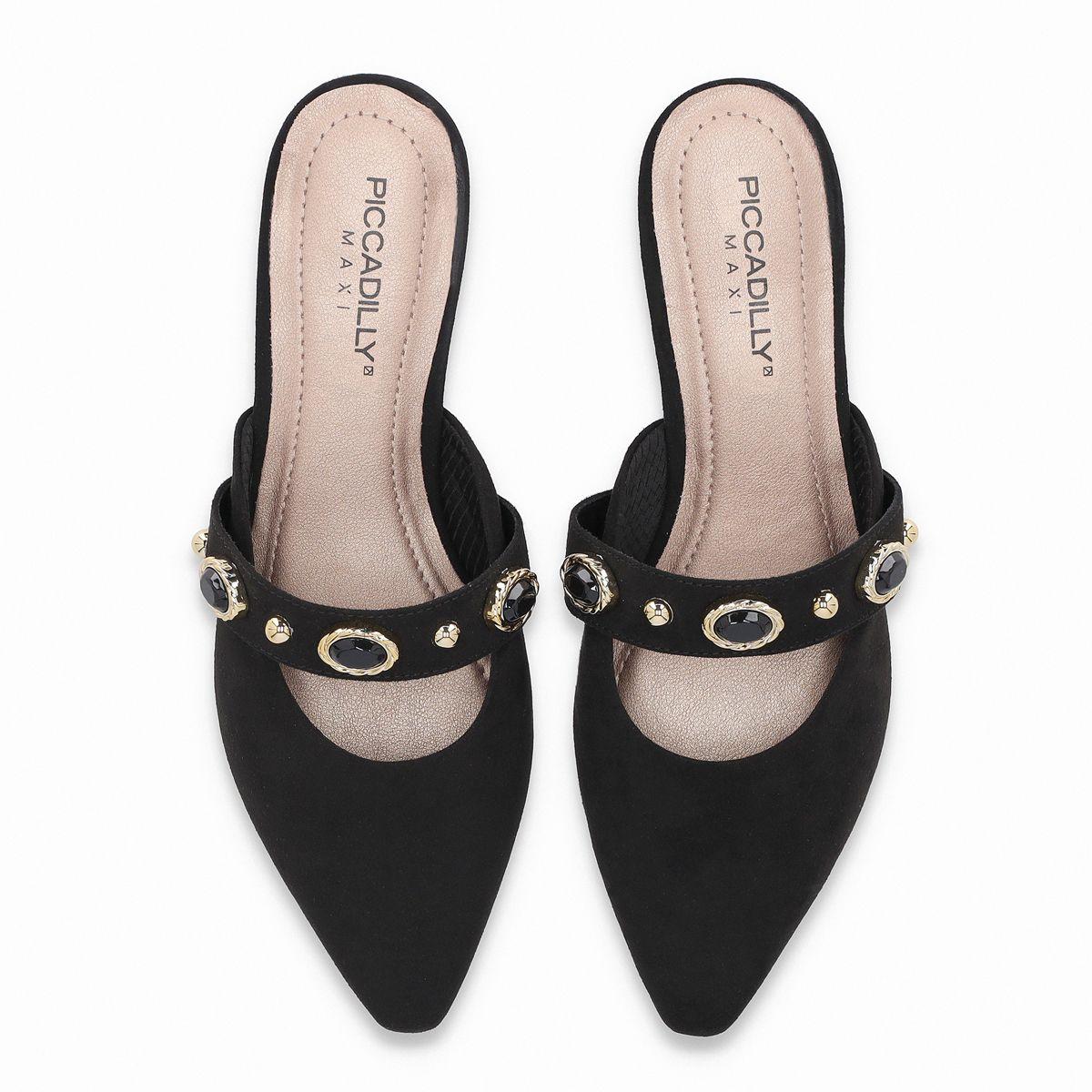 Zueco Mujer Negro Silvia Piccadilly-1