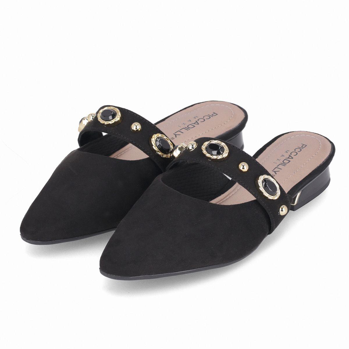 Zueco Mujer Negro Silvia Piccadilly-2