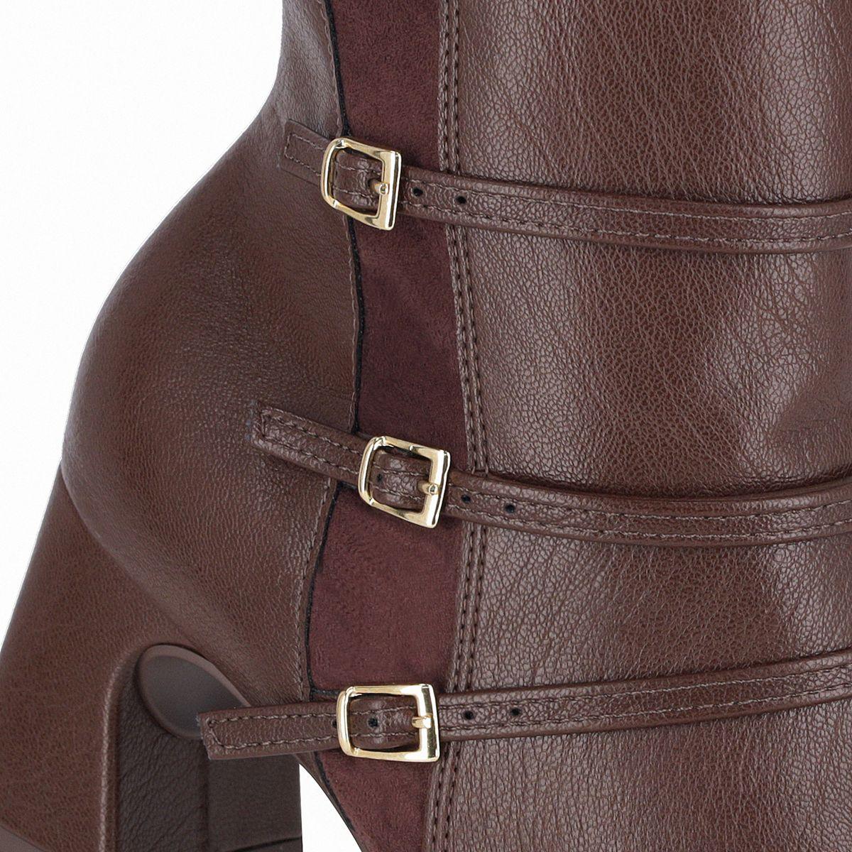 Botin Mujer Chocolate Irene 02 Piccadilly-5