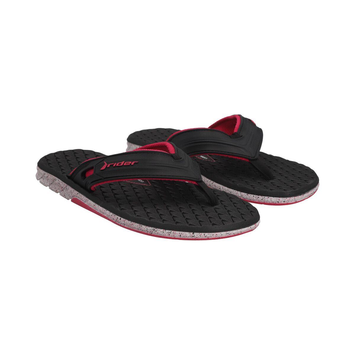 Sandalia Comfy Negro Rider-0