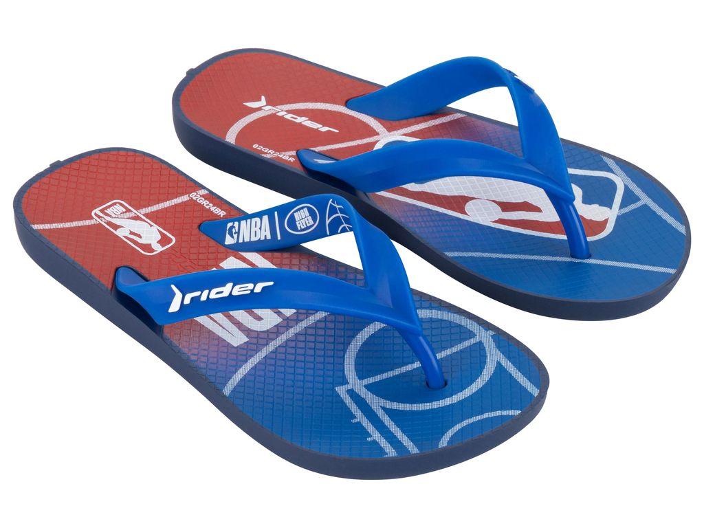 Sandalia Infantil Azul/Rojo  NBA Feel-1