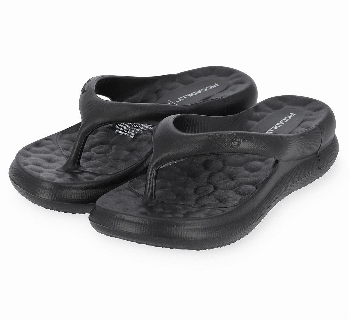 Sandalia Mujer 78 Marshmallow Negro Piccadilly-2