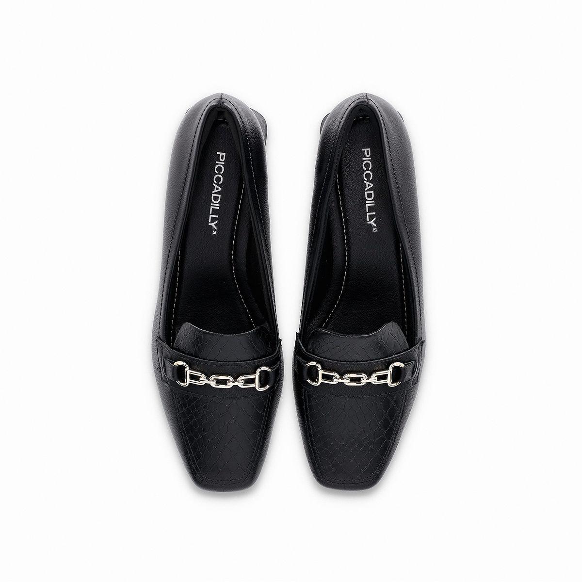 Zapato Mujer Negro/Dorado Tati Piccadilly-1