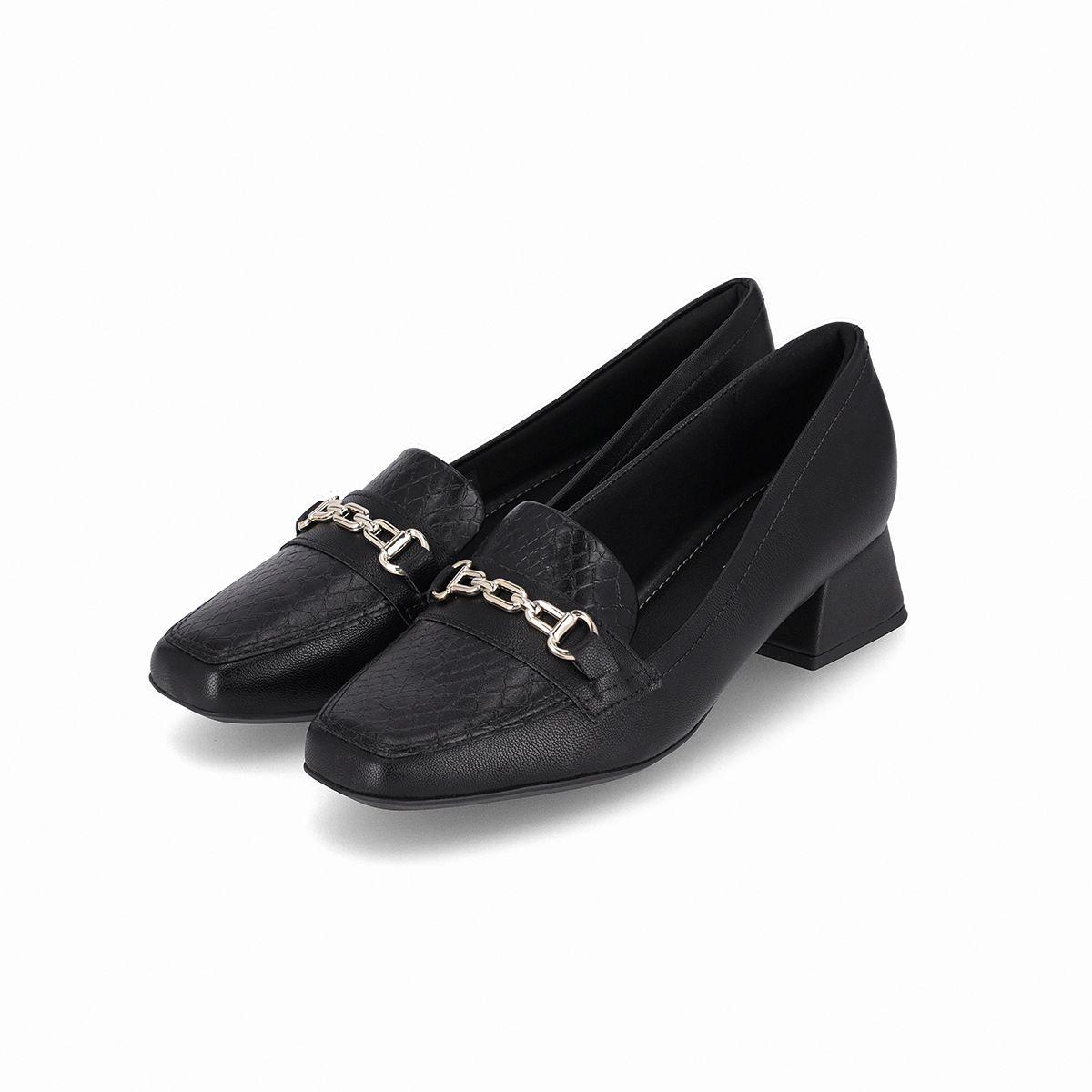 Zapato Mujer Negro/Dorado Tati Piccadilly-2