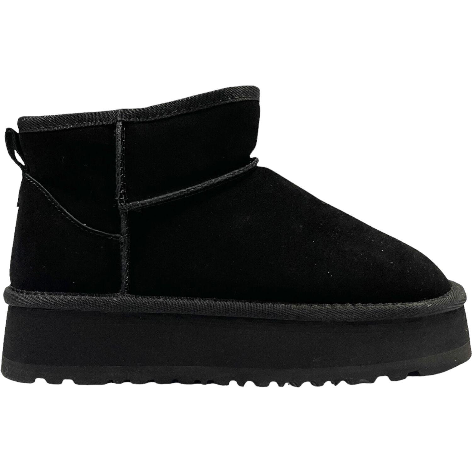 Botin Mujer Negro San Francisco Detogni-0