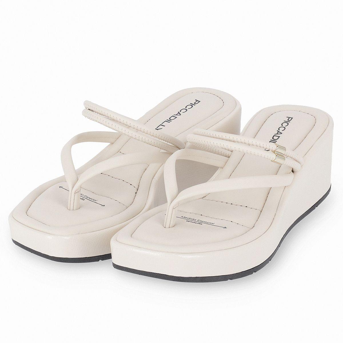 Sandalia Mujer Blanco Lilian Piccadilly-2
