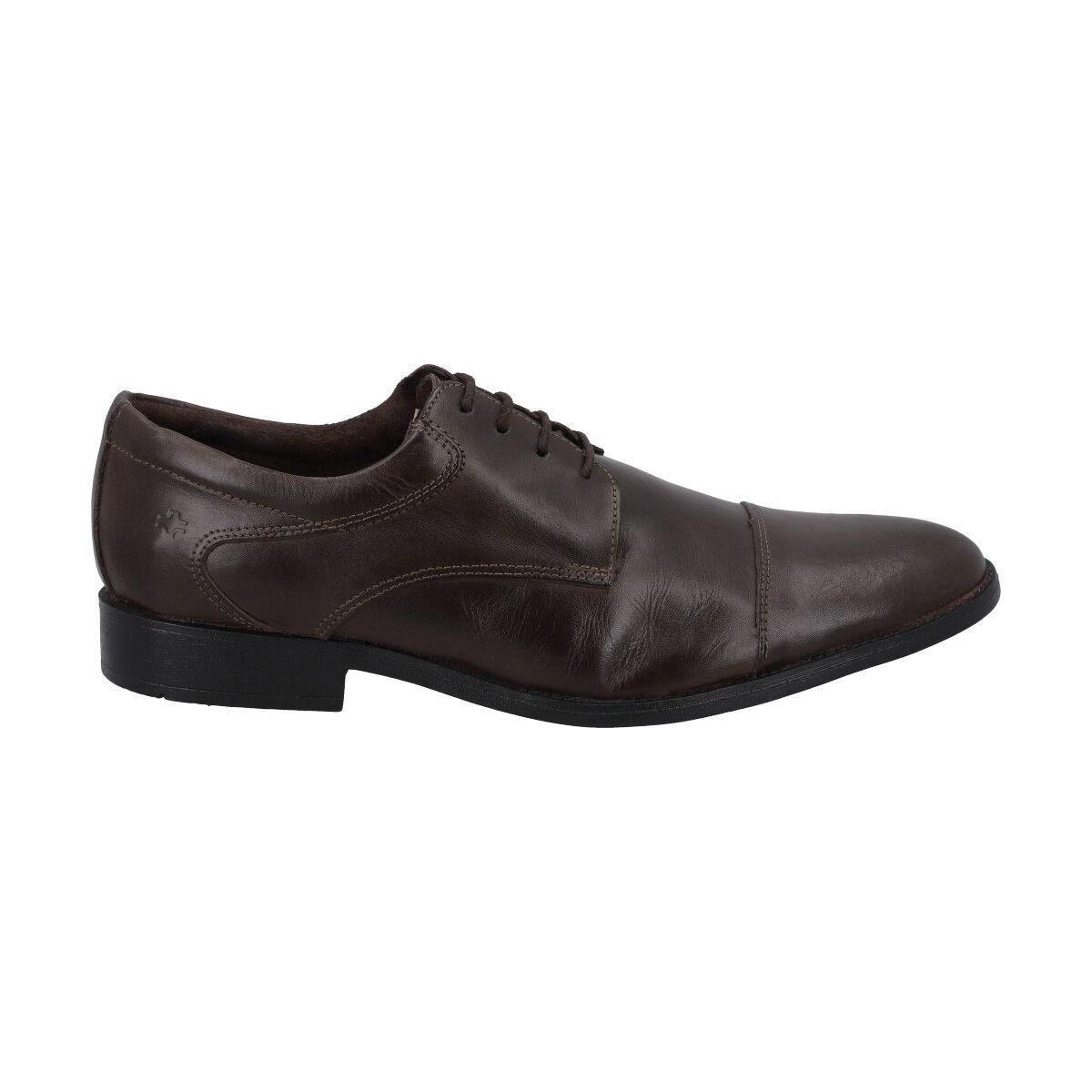 Zapato Formal Hombre Cuero Café 567 Perlatto-0