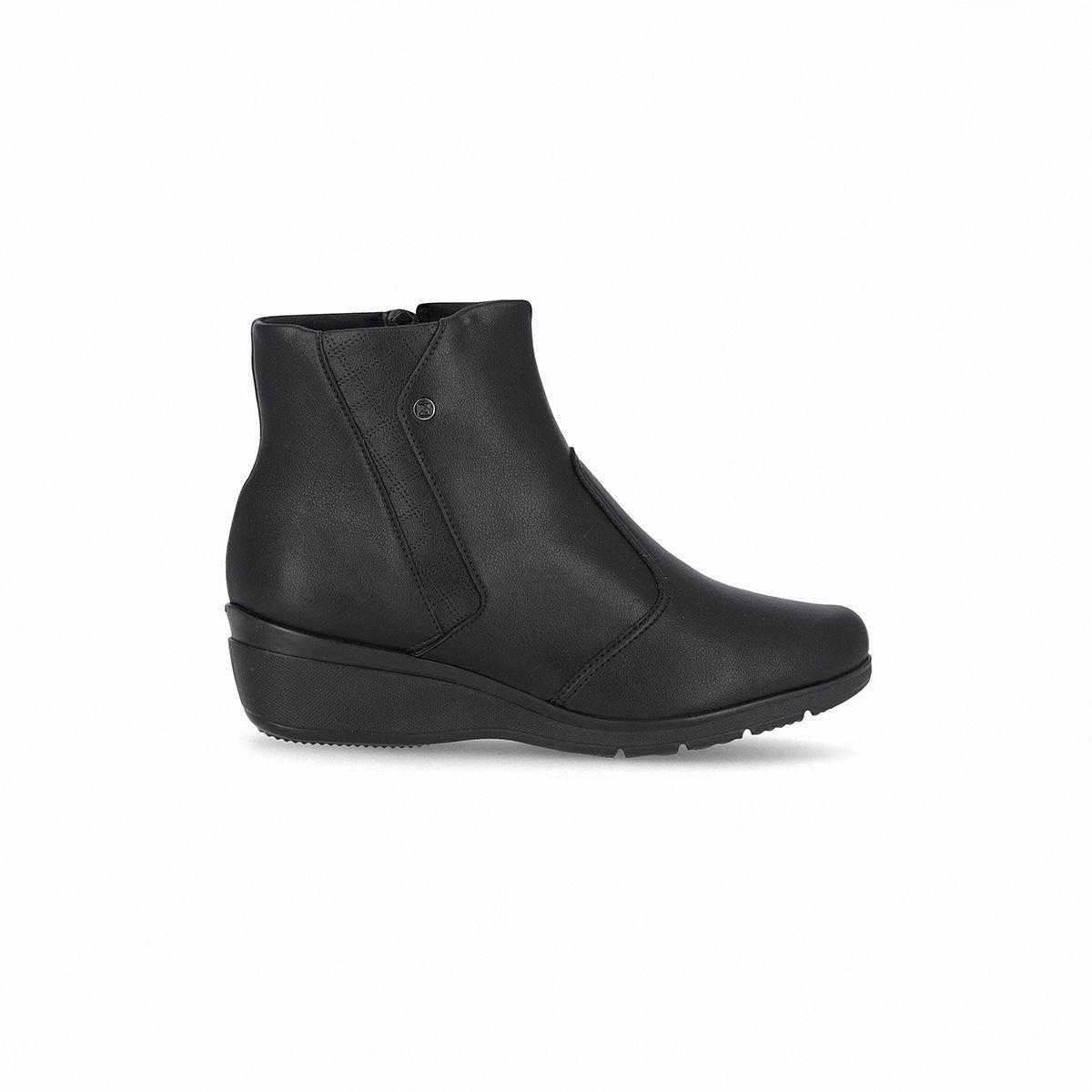 Botin Mujer Negro Beth 71 Piccadilly-0