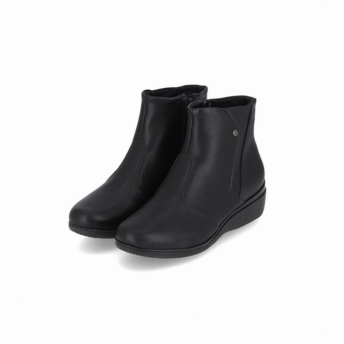 Botin Mujer Negro Beth 71 Piccadilly-1