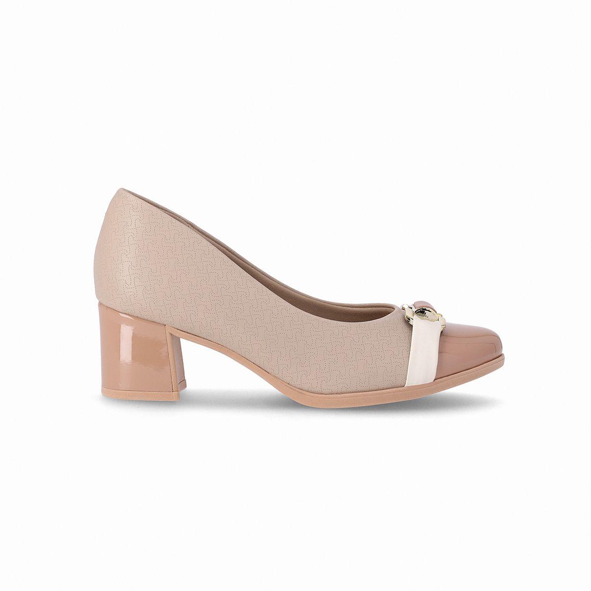 Zapato Mujer Marfil/Nude Danubia Piccadilly-0