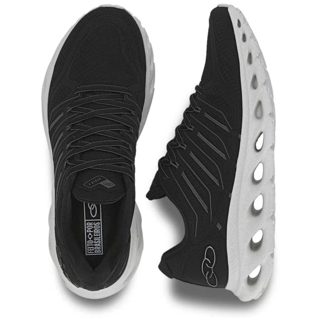 Zapatilla Hombre Cyber 4 Negro/Blanco-3