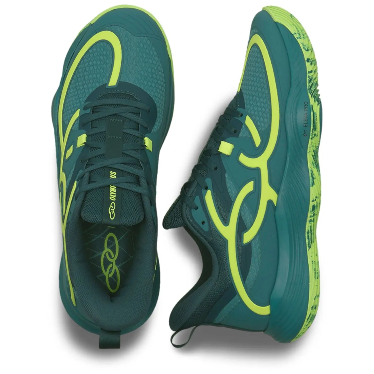 Zapatilla Voleibol Mujer Quadra BR1 Verde-2