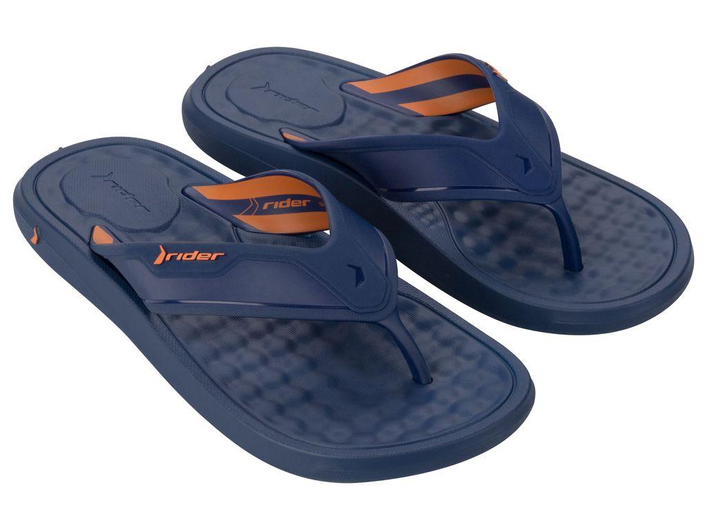 Sandalia Hombre Azul Step Thong Rider-1