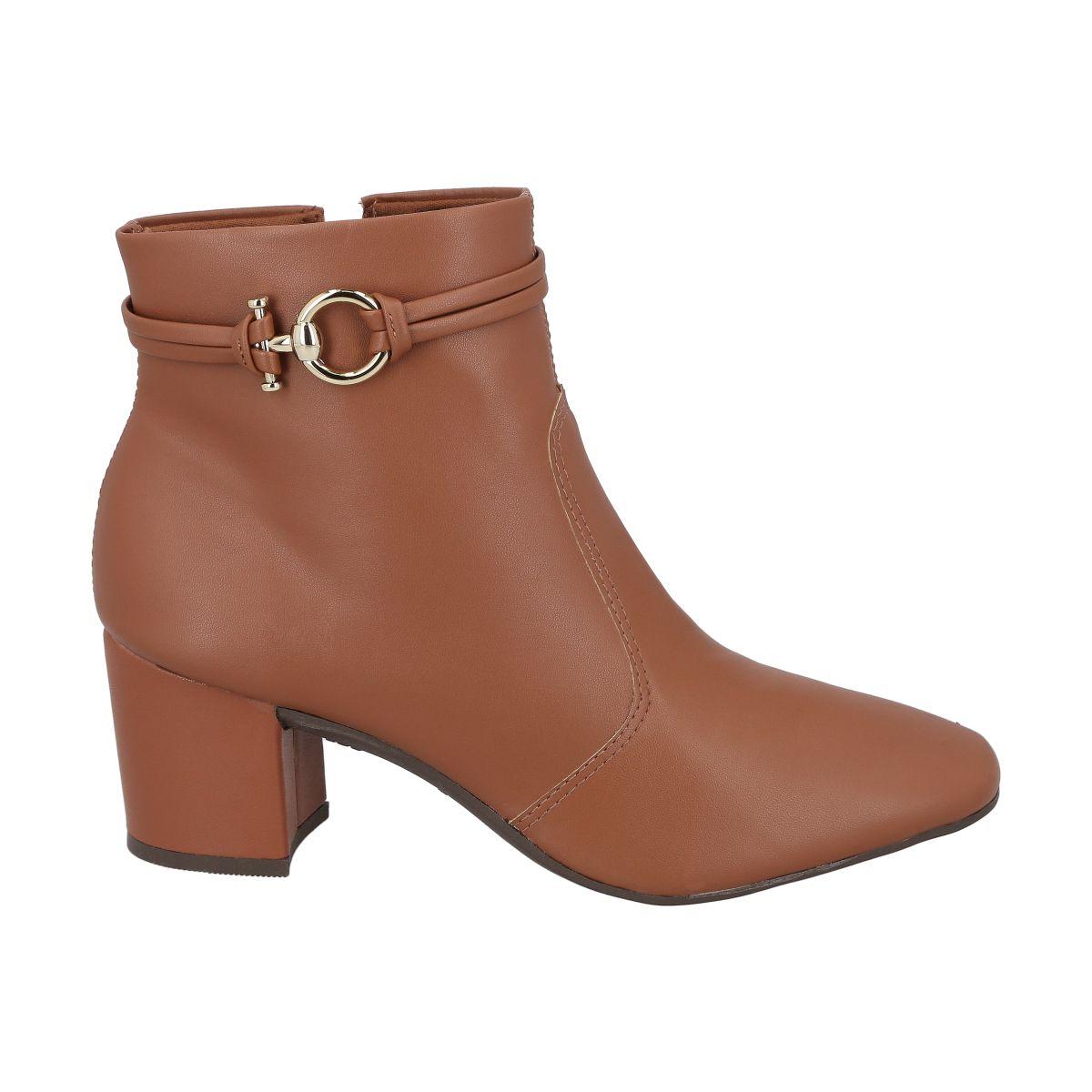 Botin Mujer Café Clara Police-0