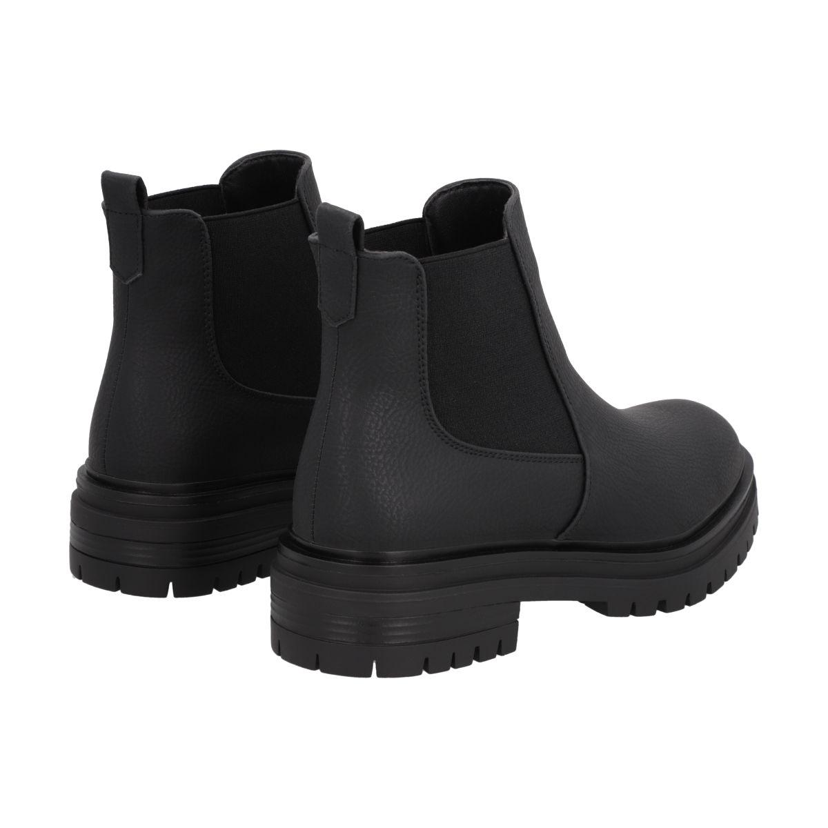 Botin Mujer Negro Urban Police-3