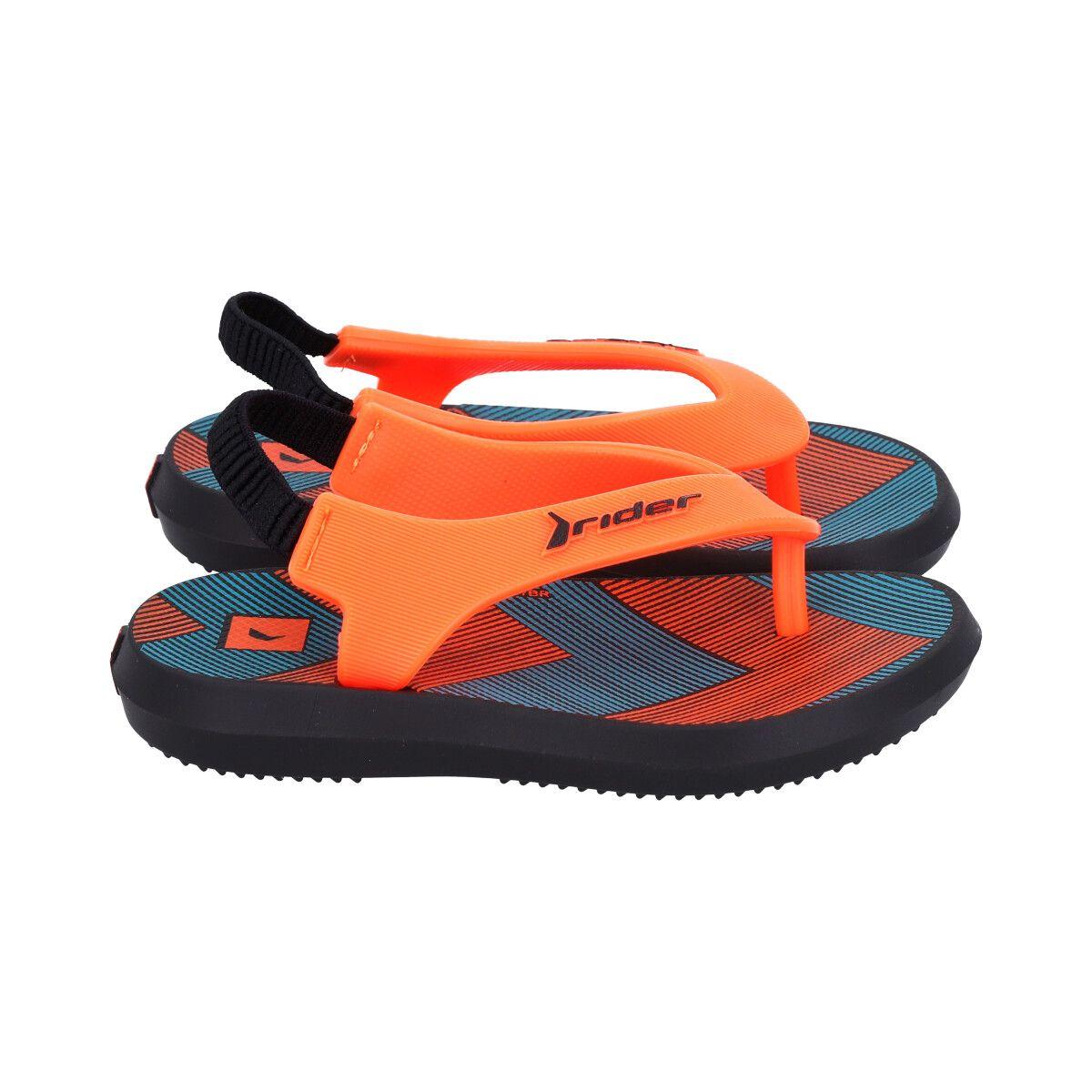 Sandalia Kids Naranja Rider-3