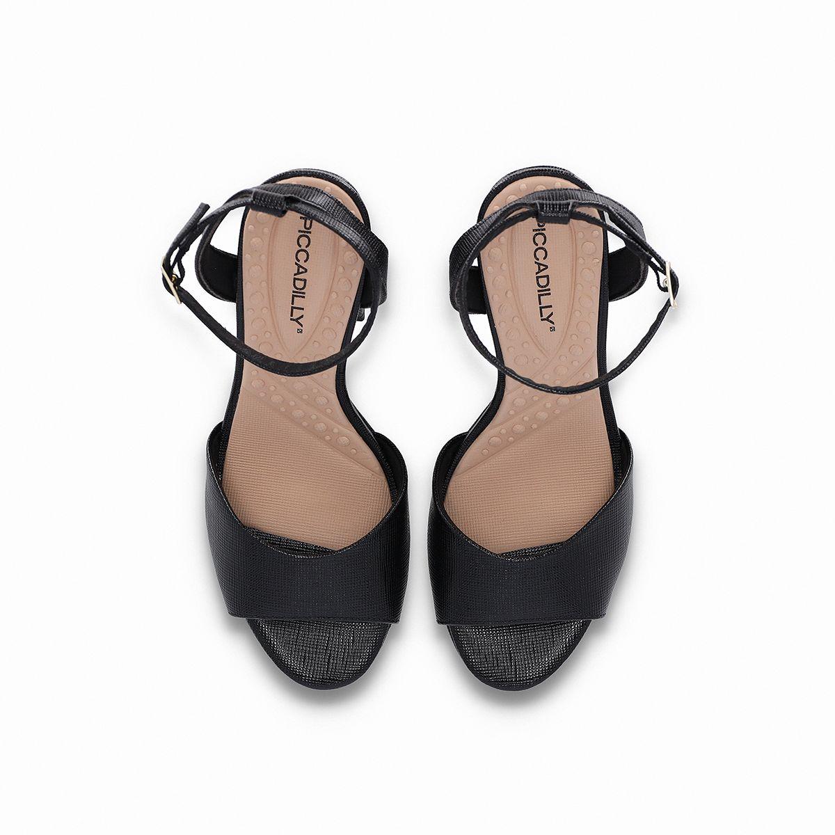 Sandalia Mujer Negro Cristine Piccadilly-2