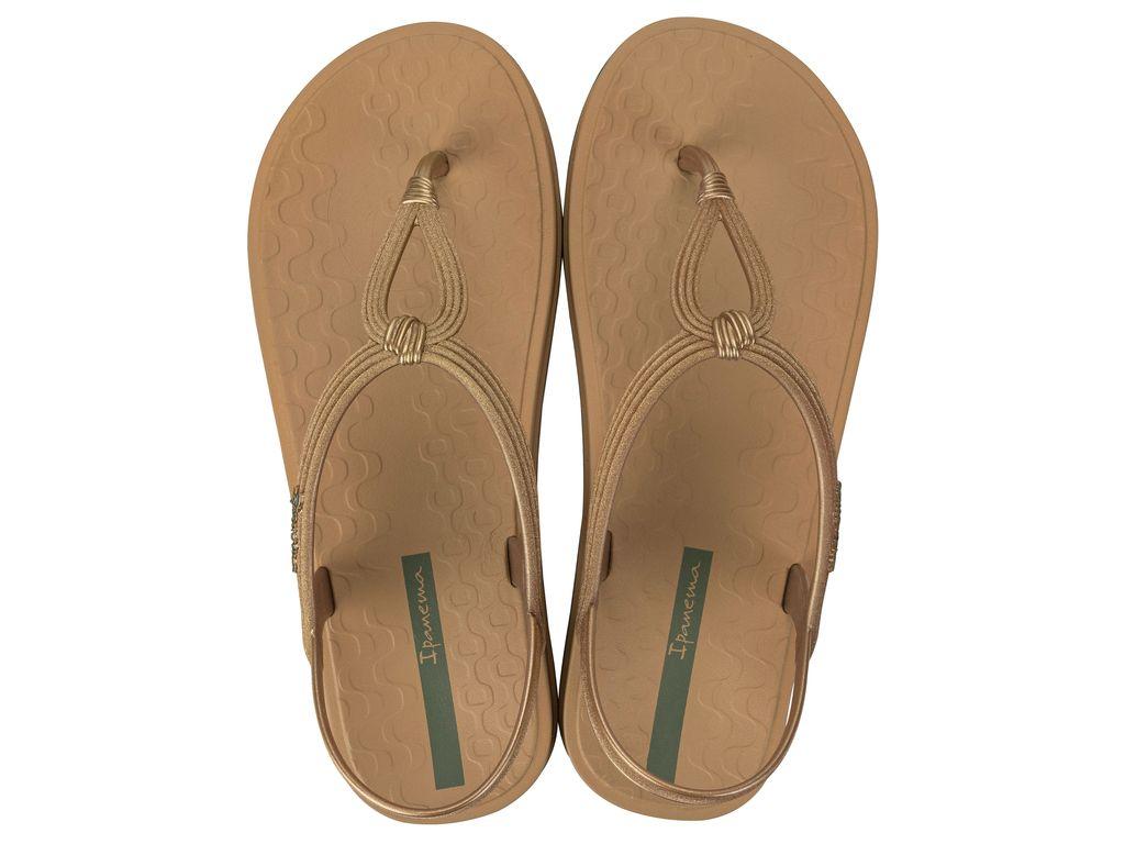 Sandalia Mujer Beige/Dorado Drip Ipanema-0