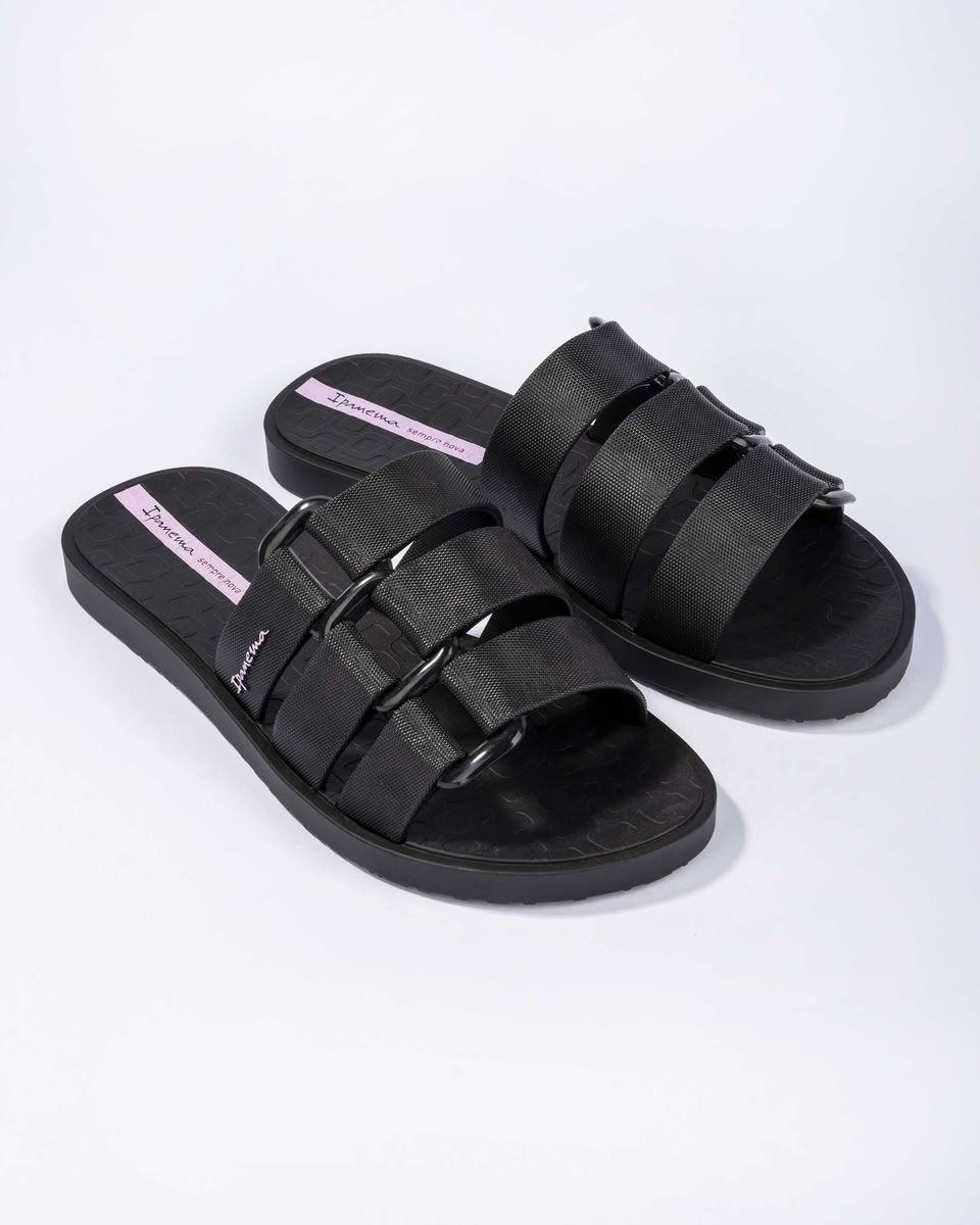 Sandalia Mujer Negro Bold 75 Ipanema-2
