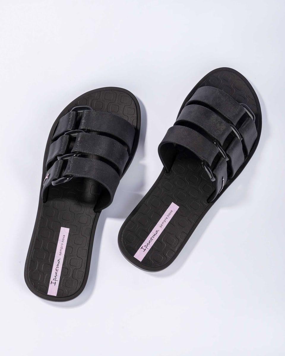 Sandalia Mujer Negro Bold 75 Ipanema-3