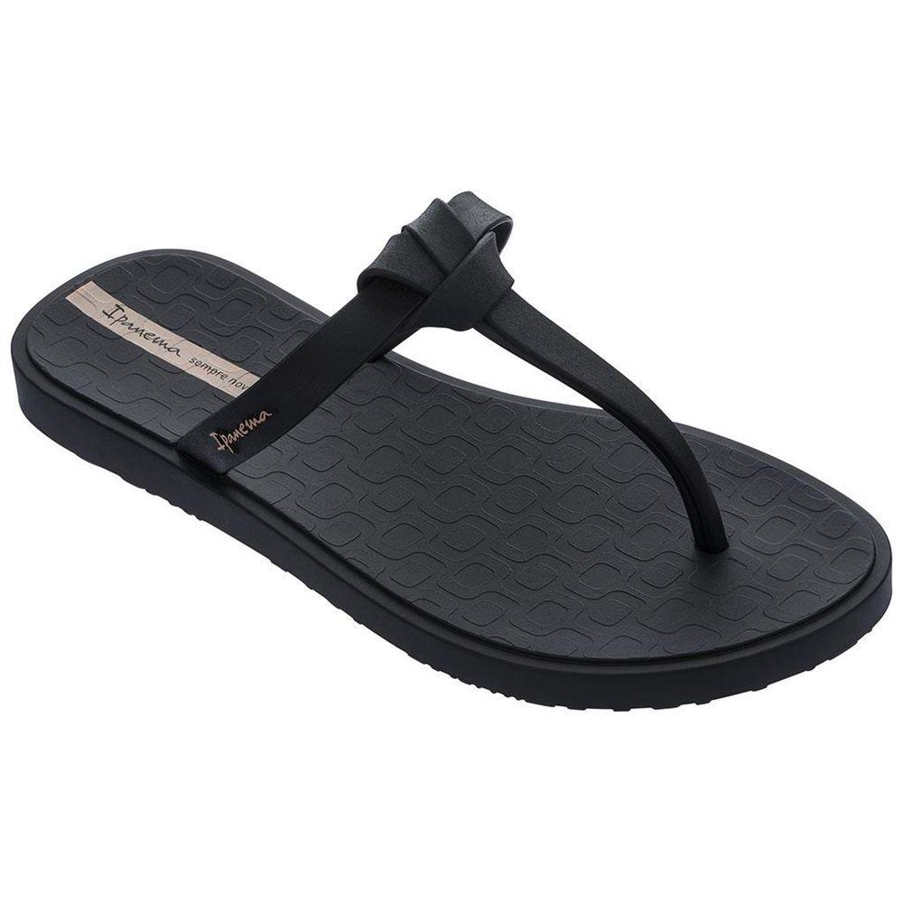 Sandalia Fem Negro Ipanema-1