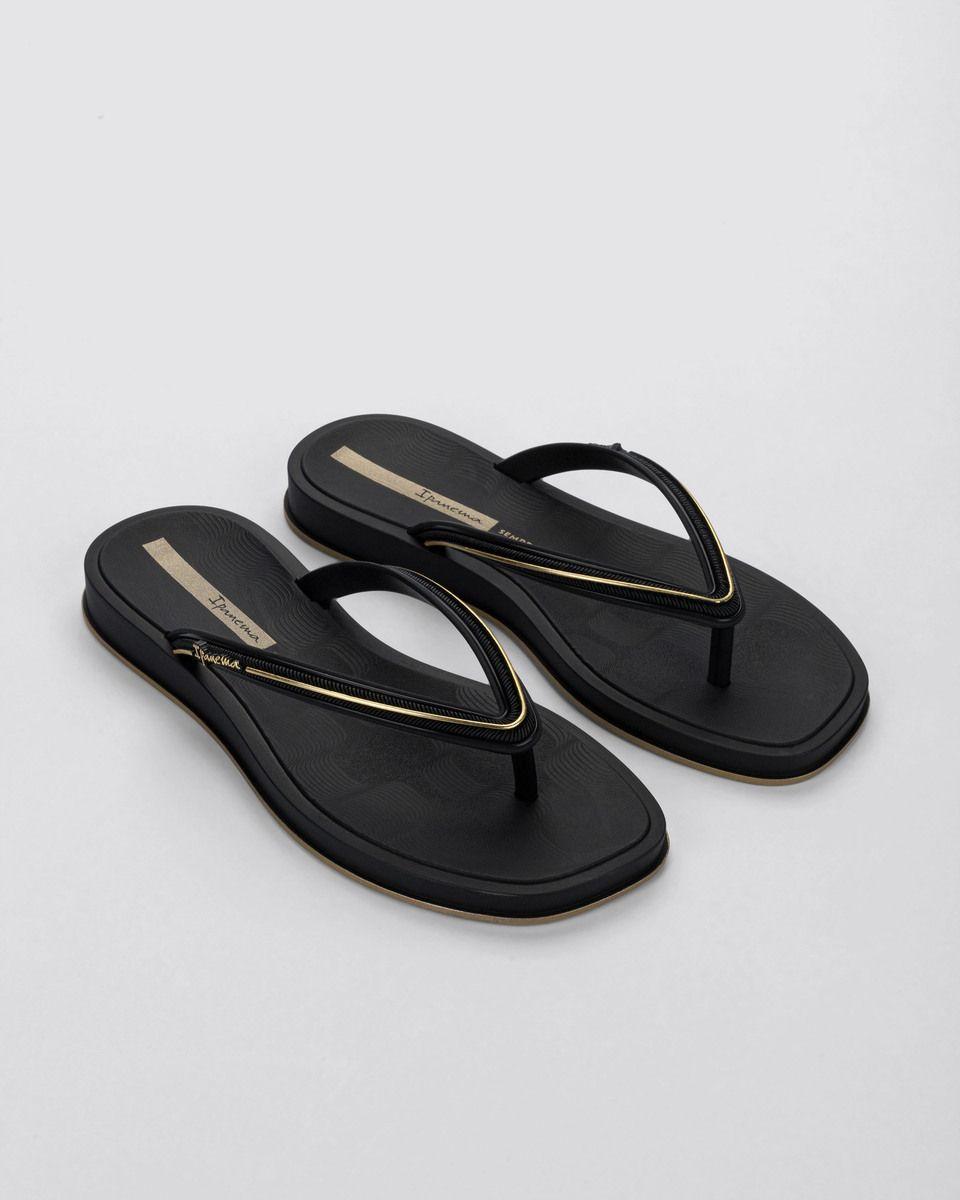 Sandalia Mujer Negro Glow 62 Ipanema-0