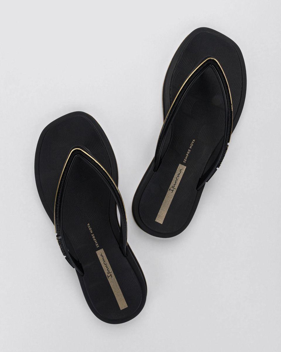 Sandalia Mujer Negro Glow 62 Ipanema-1