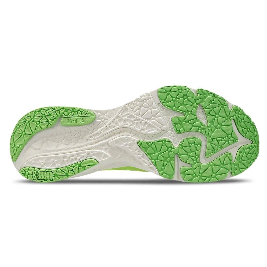 Zapatilla Running Mujer Corre 3 Verde Neón-4