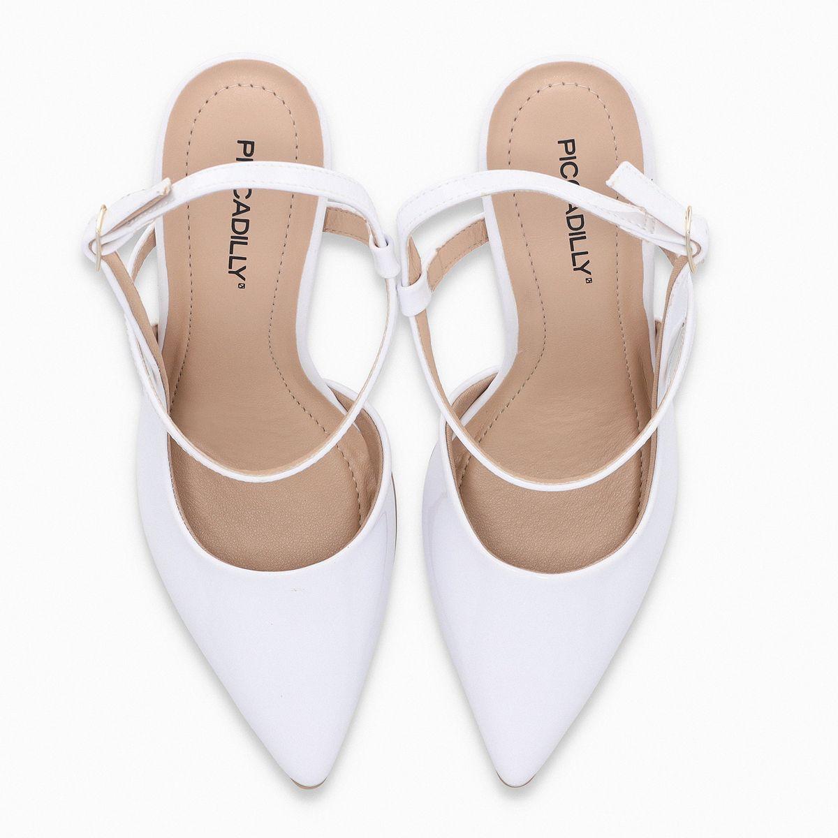 Zapato Mujer Blanco/Charol Silvana 173 Piccadilly-1