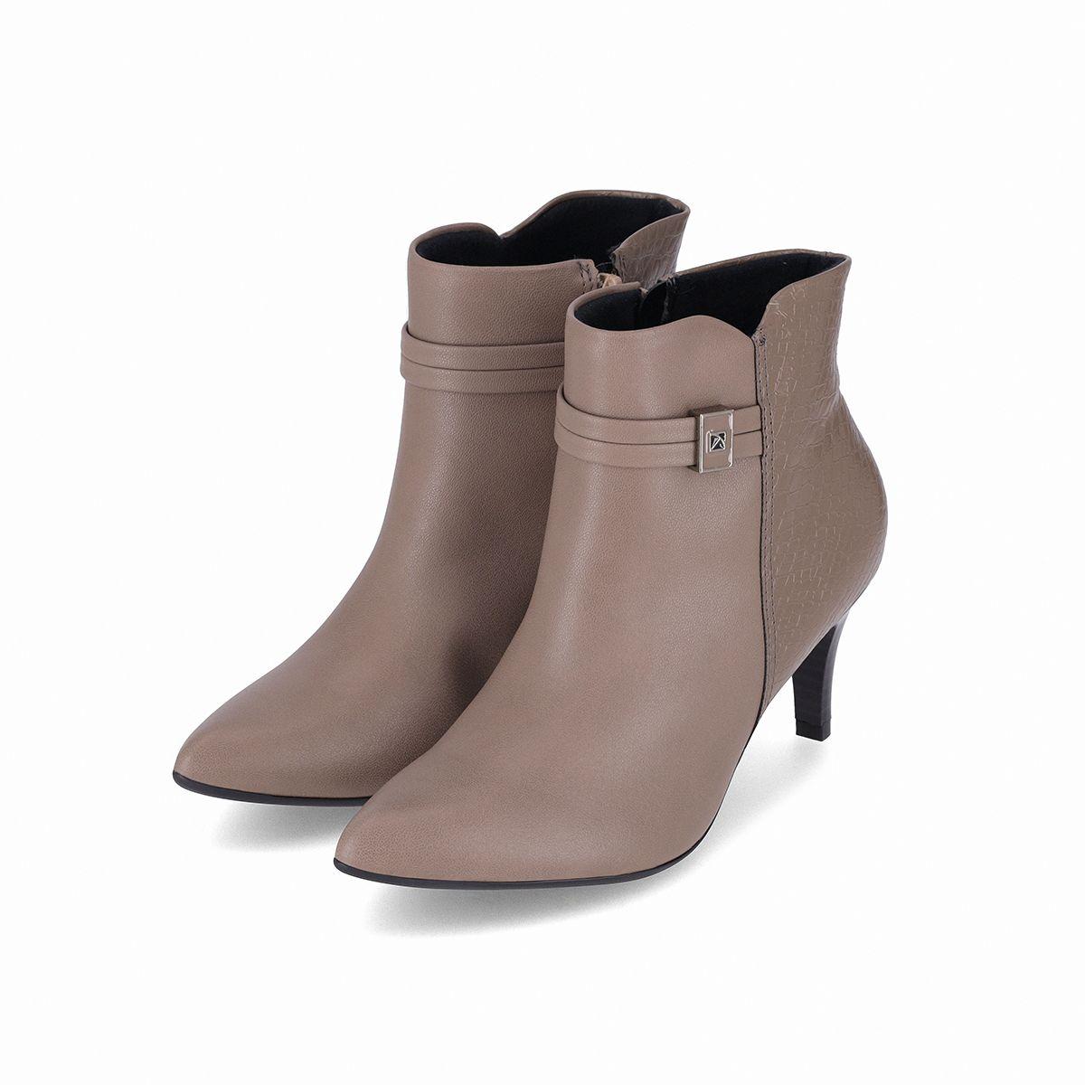 Botin Mujer Taupe Luiza Piccadilly-2