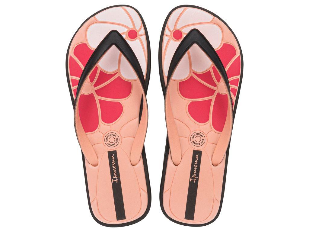 Sandalia Mujer Negro/Rosa Classic Comfy Ipanema-0