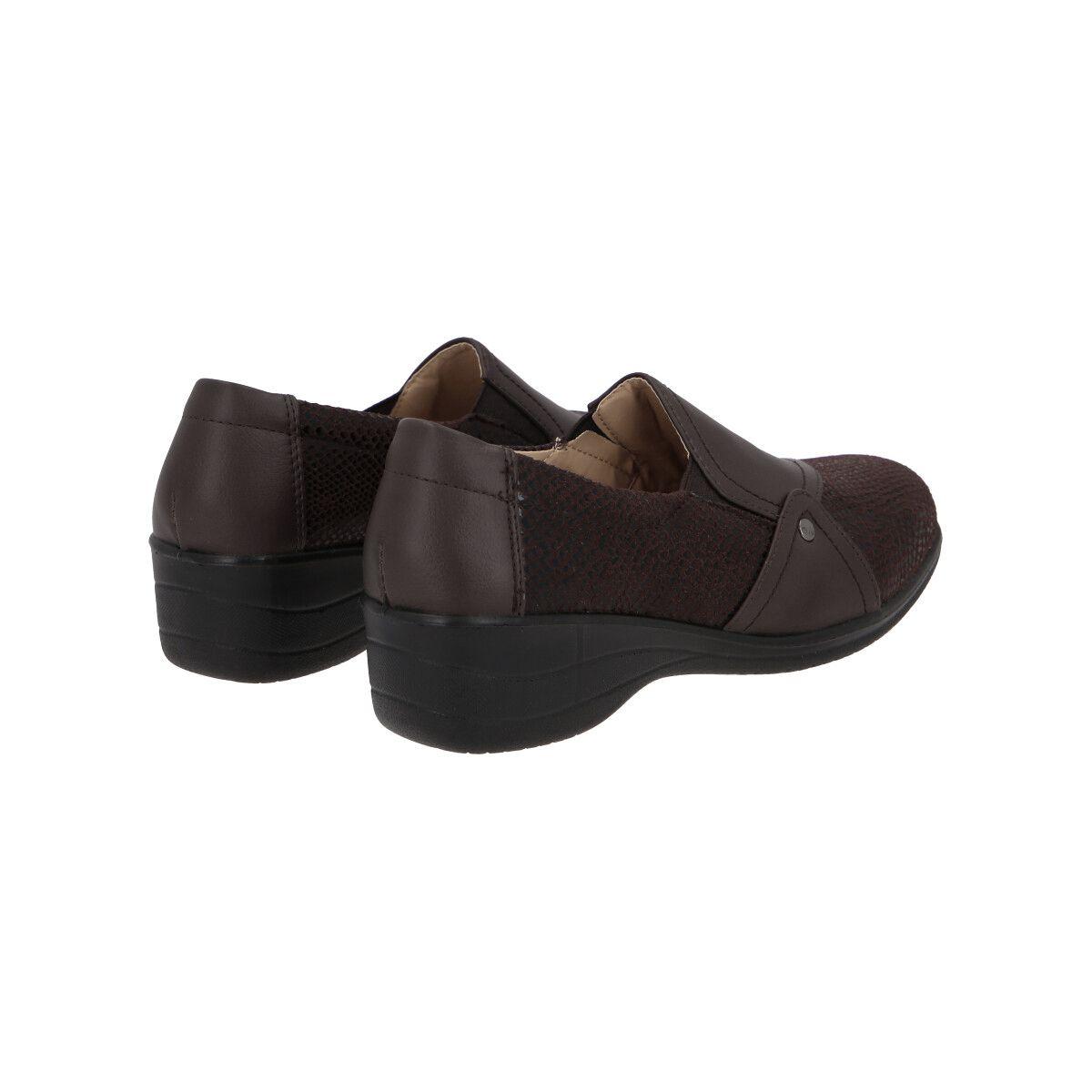 Zapato Mujer Chocolate North Police-3