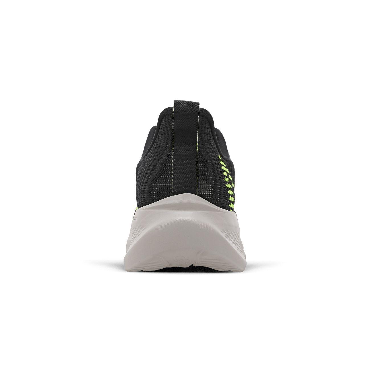 Zapatilla Hombre Nivel Gris/Verde-4