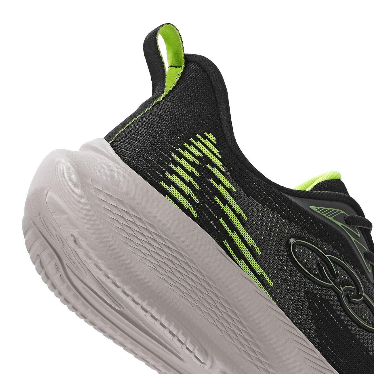 Zapatilla Hombre Nivel Gris/Verde-6