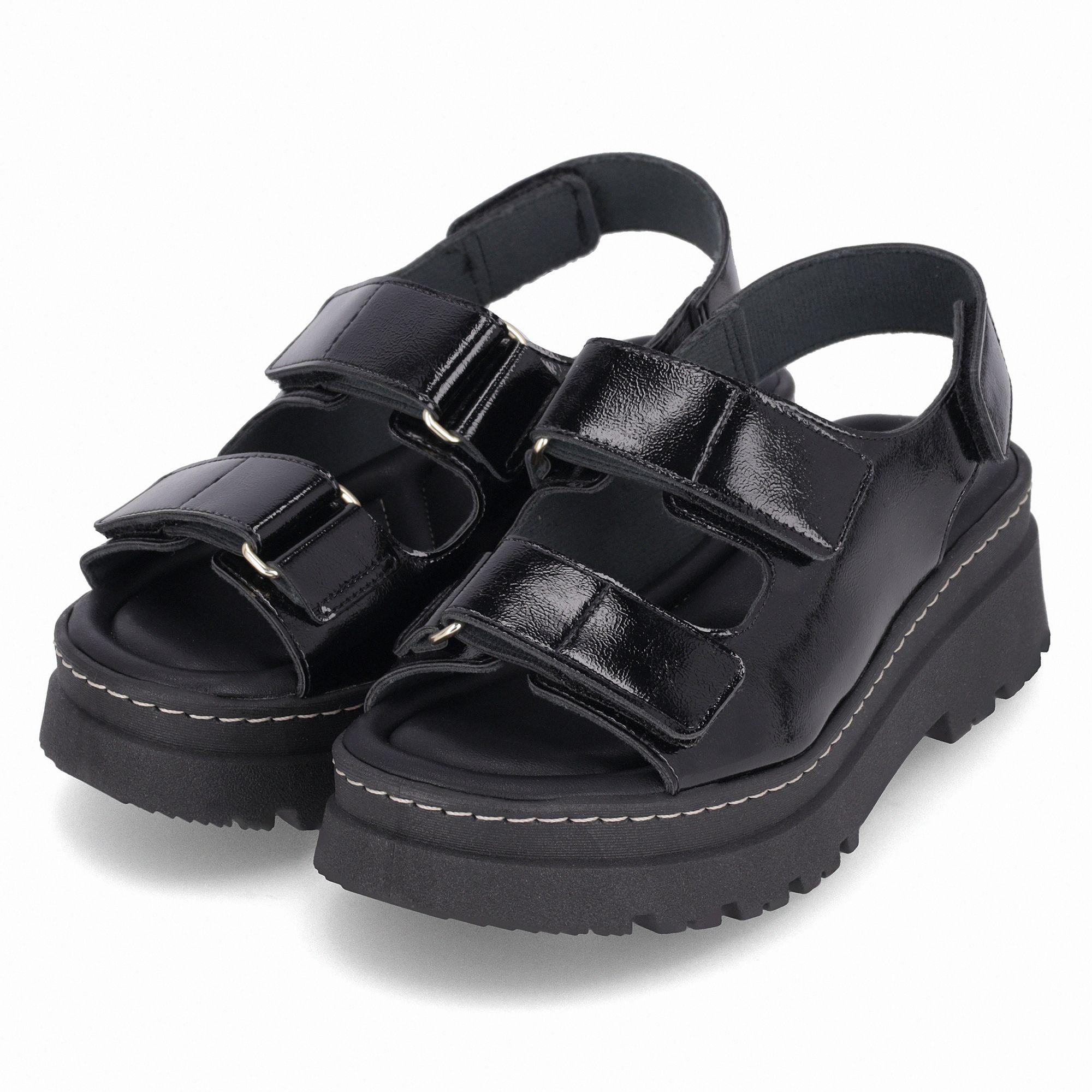 Sandalia Mujer Negro Nathalia Piccadilly-2