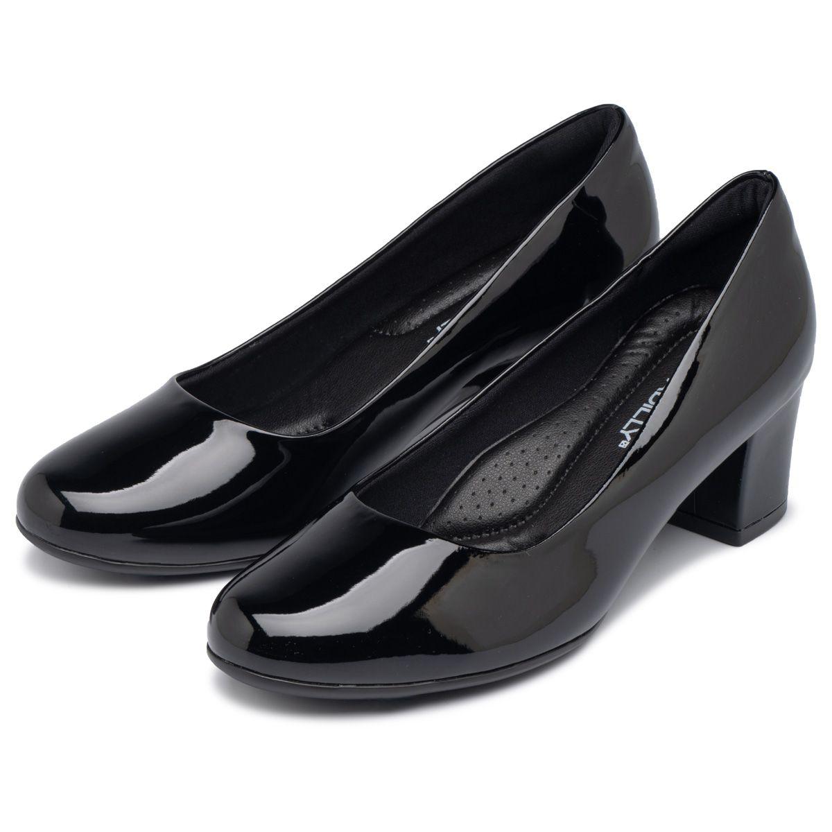 Zapato Mujer Negro Laura Charol Piccadilly-1