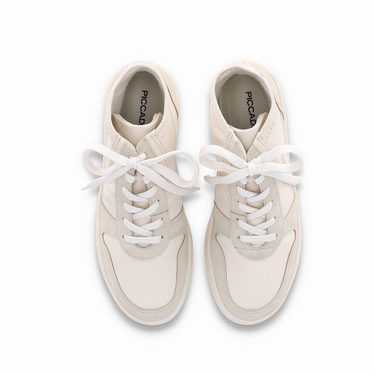 Zapatilla Mujer Caña Beta Alta Blanco-2