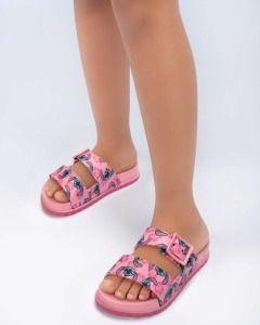Sandalia Infantil Rosa Stich Summer Ipanema-1