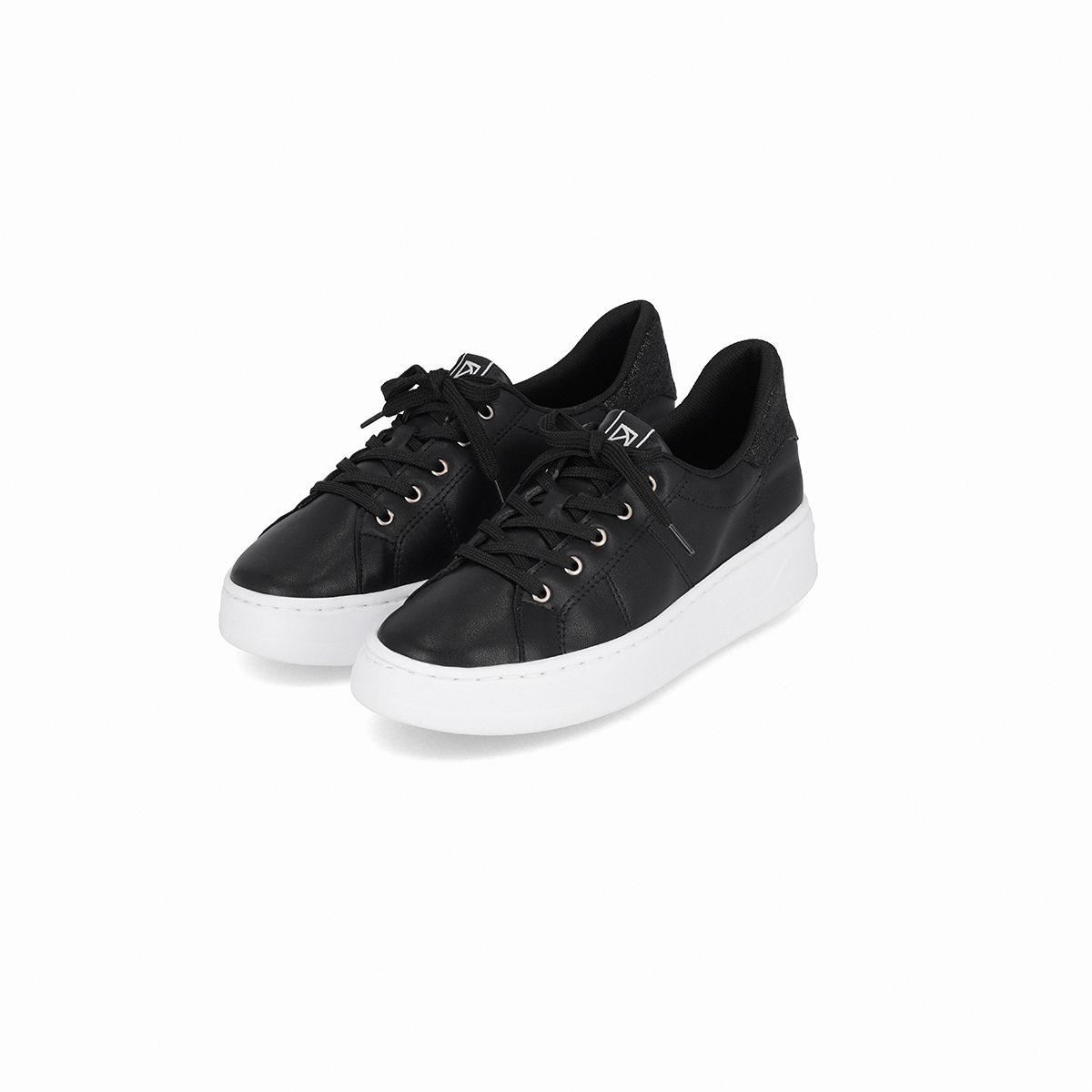 Zapatilla Mujer Negro/Glitter Beatriz Piccadilly-1