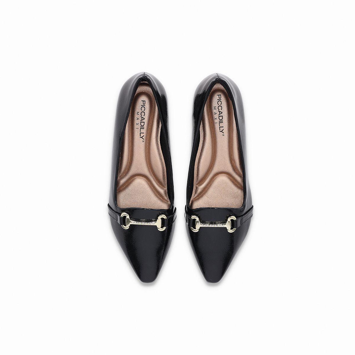 Zapato Mujer Negro/Dorado Silvia 910 Piccadilly-2