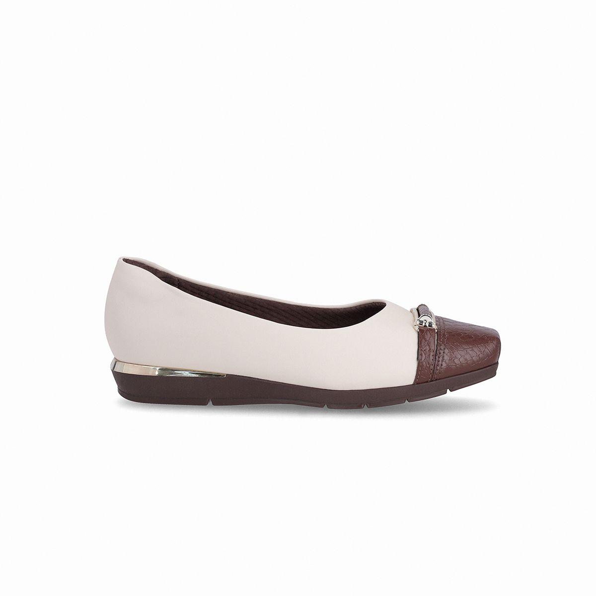 Zapato Mujer Café/Hueso Fernanda Piccadilly-0
