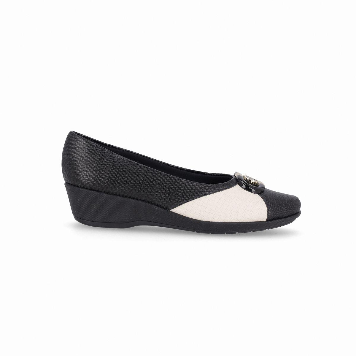 Zapato Mujer Negro/Blanco Ivone 72 Piccadilly-0